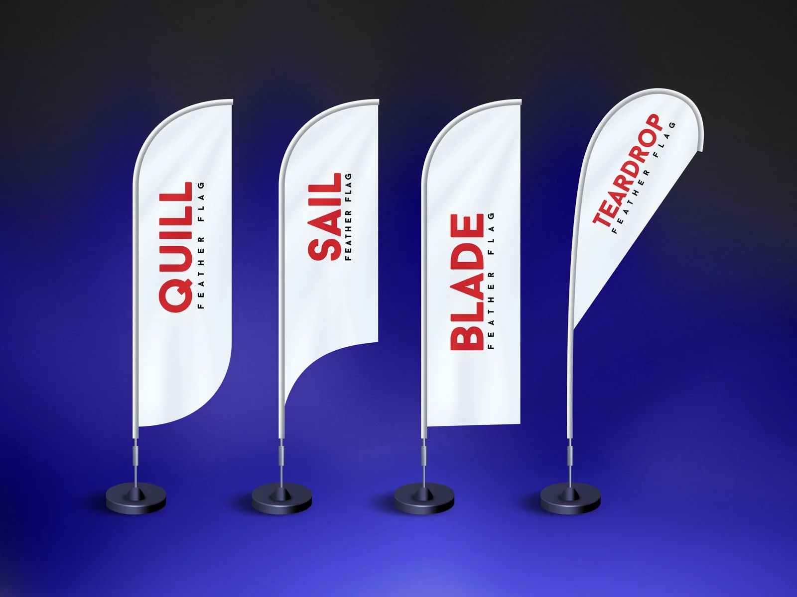 Free Feather Flag Banner Mockup - Free Psd Mockups | Psfiles with regard to Feather Flag Banner Template Download