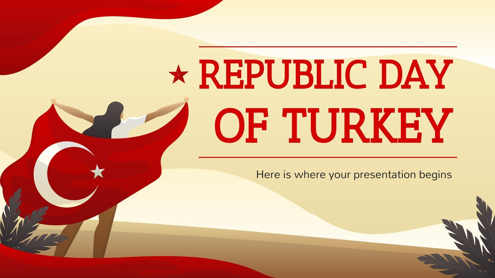 Free Google Slides And Powerpoint Templates About Turkey pertaining to Turkey Presentation Template