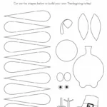 Free Printable Build A Turkey Cutout   Favorite Printables With Build Your Own Turkey Template