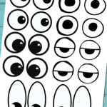 Free Printable Googly Eyes (Tons Of Sizes!) For Turkey Eyes Template