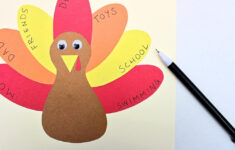 Free Printable Thankful Turkey Craft Template For Kids – The Craft in Turkey Neck Template