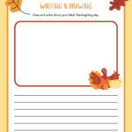 Free Printable Thanksgiving Worksheet Templates | Canva With Free Turkey Writing Template