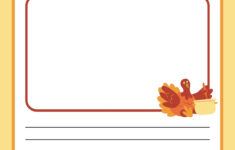 Free Printable Thanksgiving Worksheet Templates | Canva with Free Turkey Writing Template