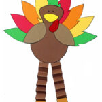 Free Printable Turkey Craft For Thanksgiving   Mama Likes This For Turkey Legs And Feet Template