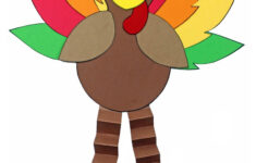 Free Printable Turkey Craft For Thanksgiving – Mama Likes This intended for Turkey Feet Craft Template