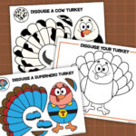Free Printable Turkey In Disguise Templates To "Hide A Turkey" With Turkey In Disguise Template Free