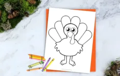 Free Printable Turkey Template – Simple Mom Project regarding Turkey Art Template