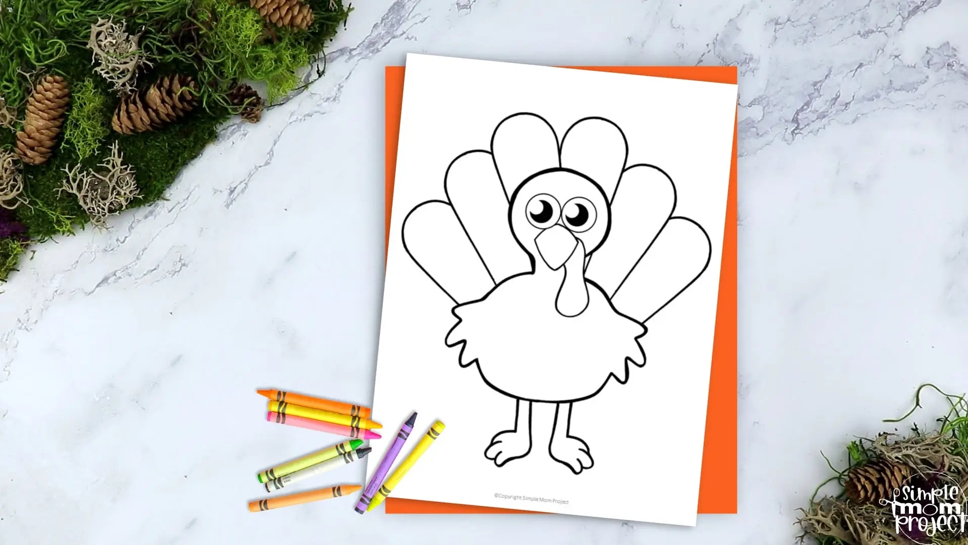 Free Printable Turkey Template - Simple Mom Project regarding Turkey Art Template