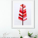 Free Template Feather Block And Blockheads 2020 – Block 6 Inside Fabric Feather Template