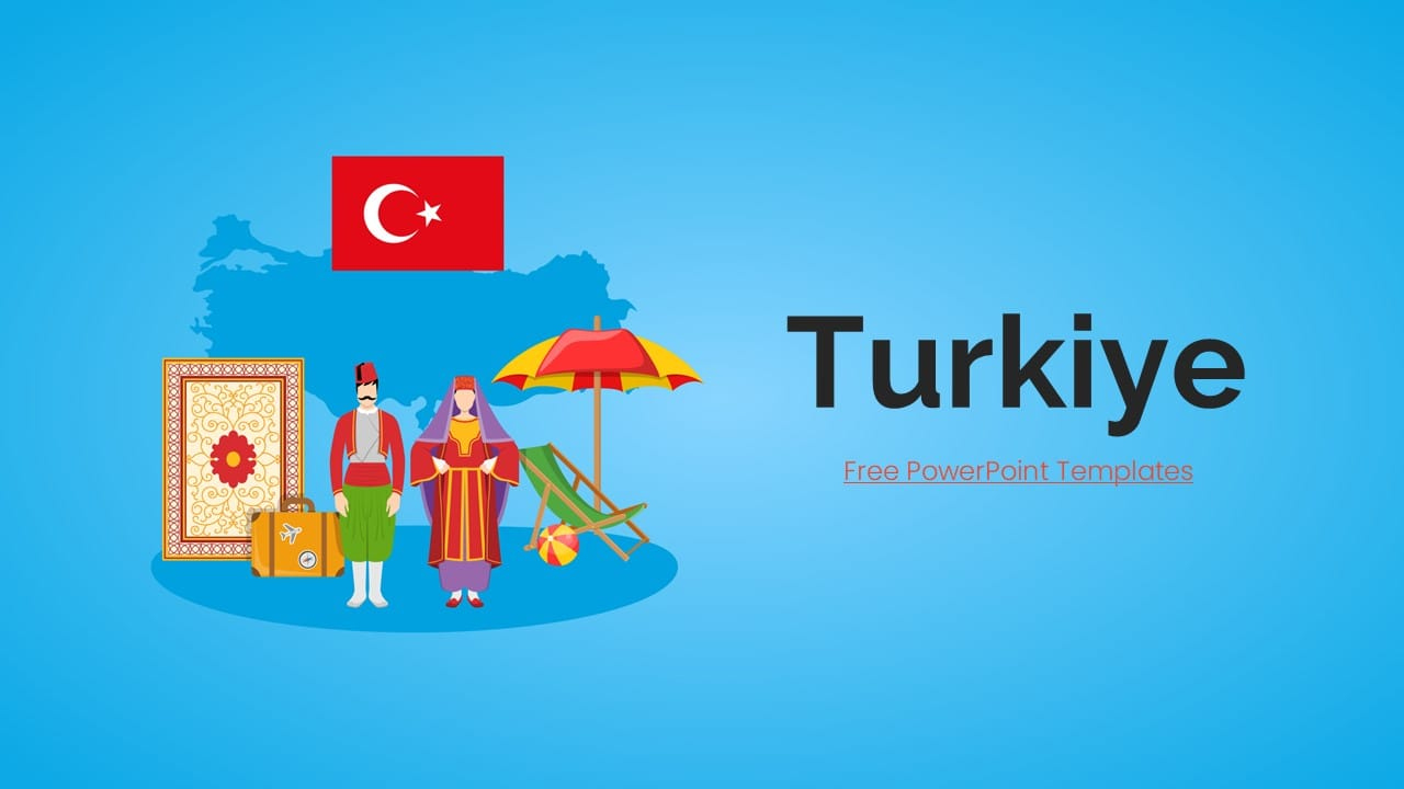 Free Turkiye Powerpoint Template &amp;amp; Google Slides Theme for Turkey Powerpoint Template Free