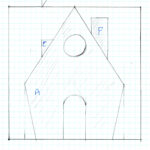 From Graph Paper To Gingerbread In 2D Gingerbread House Template