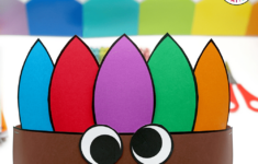 Fun And Easy Turkey Hat Craft For Young Kids – Crafty Bee Creations intended for Kindergarten Turkey Hat Template