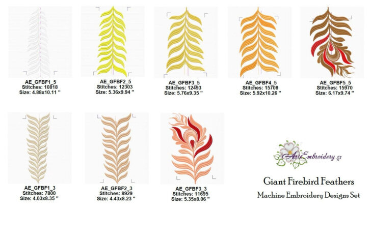 Giant Feather Pattern Template Giant Feather Pattern Template