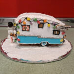 Gingerbread Camper — Natalie Curtiss Art & Design Within Camper Gingerbread House Template