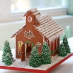 Gingerbread Church Regarding Sweetopia Gingerbread House Template