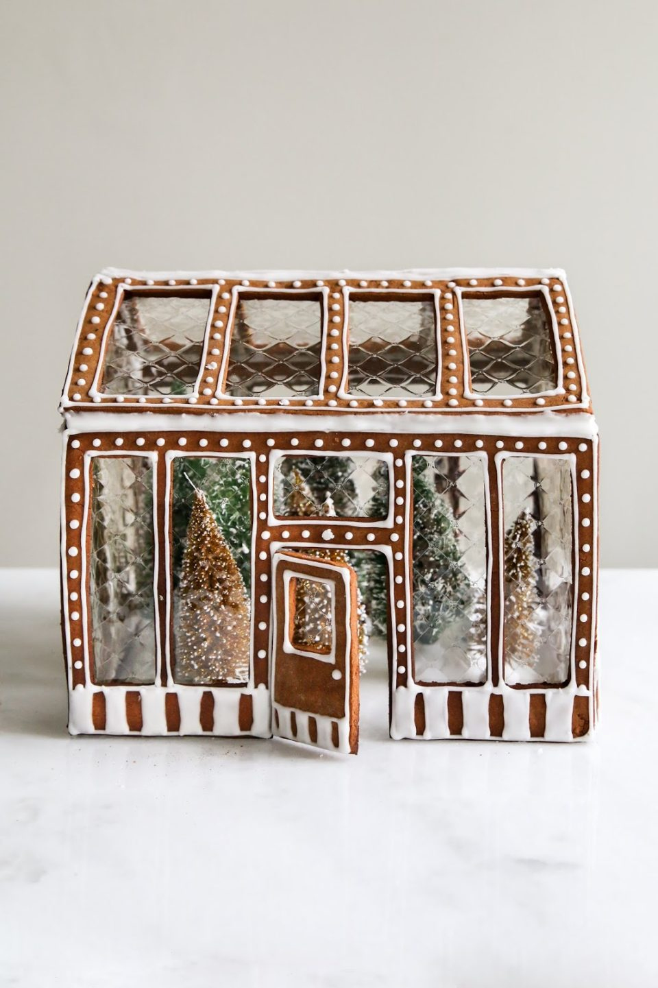 Gingerbread Greenhouse - Constellation Inspiration intended for Greenhouse Gingerbread House Template