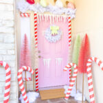 Gingerbread House Door Decor – Aww Sam With Gingerbread House Door Template