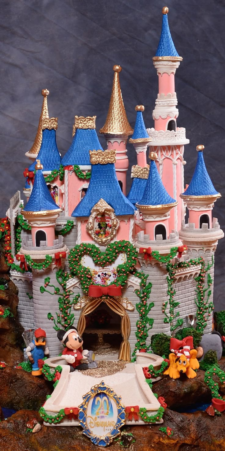 Gingerbread House for Disney Castle Gingerbread House Template