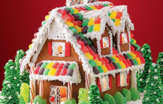 Gingerbread House inside Tasty Gingerbread House Template
