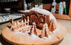 Gingerbread House Kit Svg ,The Hobbit Gingerbread House Pdf with Hobbit Gingerbread House Template