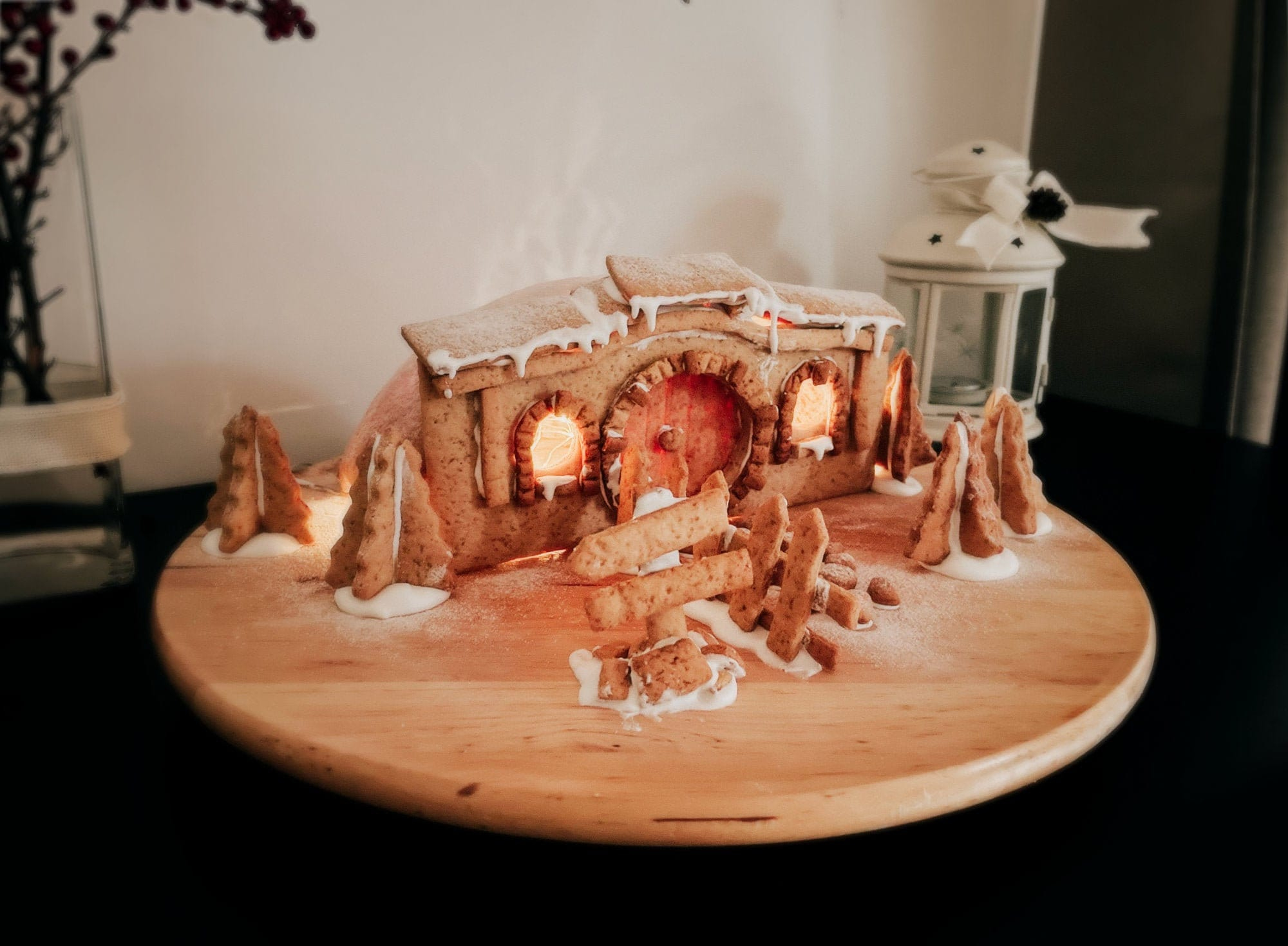 Gingerbread House Kit Svg ,The Hobbit Gingerbread House Pdf with regard to Hobbit Gingerbread House Template