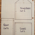 Gingerbread House Pattern   The Provident Homemaker Intended For Template For A Gingerbread House With Measurements