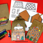 Gingerbread House Printables: How To Use For Holiday Fun (Free In Free Printable Gingerbread House Template For Paper Bag