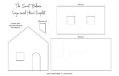 Gingerbread House Recipe From Scratch – Worksheets Library in Miniature Gingerbread House Template