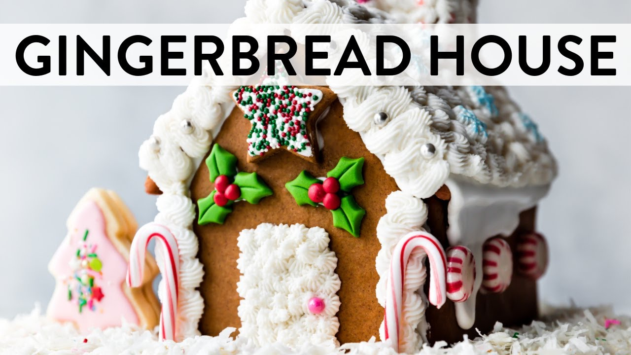 Gingerbread House Recipe - Sally&amp;#039;S Baking in Sally&amp;#039;S Baking Recipes Gingerbread House Template