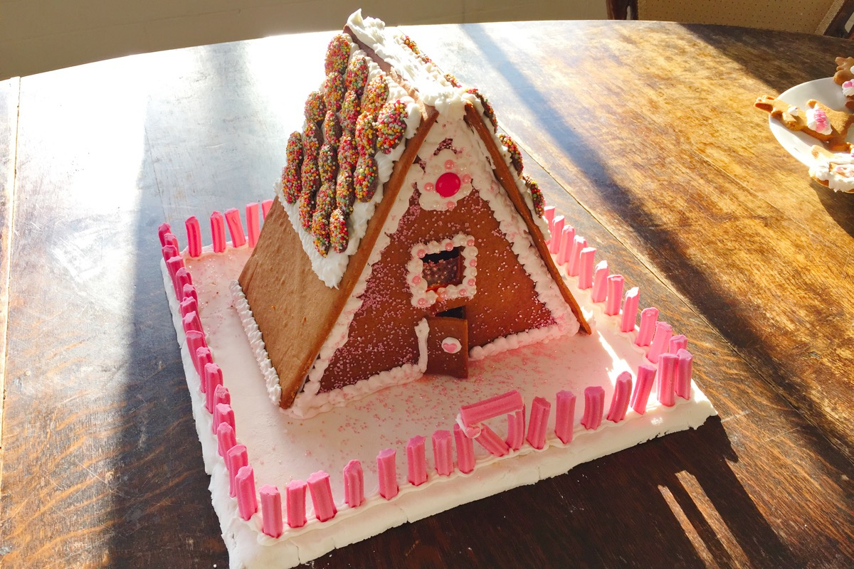 Gingerbread House Recipe with regard to Triangle Gingerbread House Template