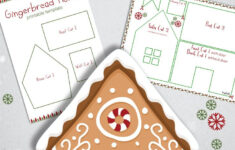 Gingerbread House Templates For Free | Temploola for Gingerbread House Design Templates