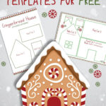 Gingerbread House Templates For Free | Temploola Regarding Gingerbread House Template Free
