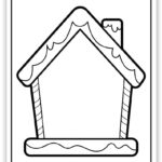Gingerbread House Templates (Free Pdf Printables)   Simply Love With Simple Gingerbread House Templates