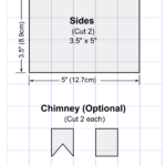 Gingerbread House Templates (Printable Patterns & Stencils) – Free Inside Free Printable Gingerbread House Template With Measurements