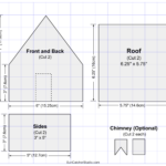 Gingerbread House Templates (Printable Patterns & Stencils) – Free Regarding Gingerbread House Template Sizes