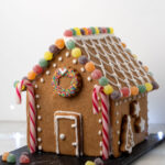 Gingerbread House With Regard To Gingerbread House Recipe And Template Uk