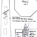 Gingerbread Lighthouse Template Printable Download   A Cake To With Regard To Lighthouse Gingerbread House Template