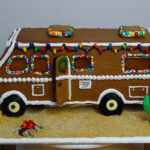 Gingerbread Rv Cactus Templates Regarding Camper Gingerbread House Template