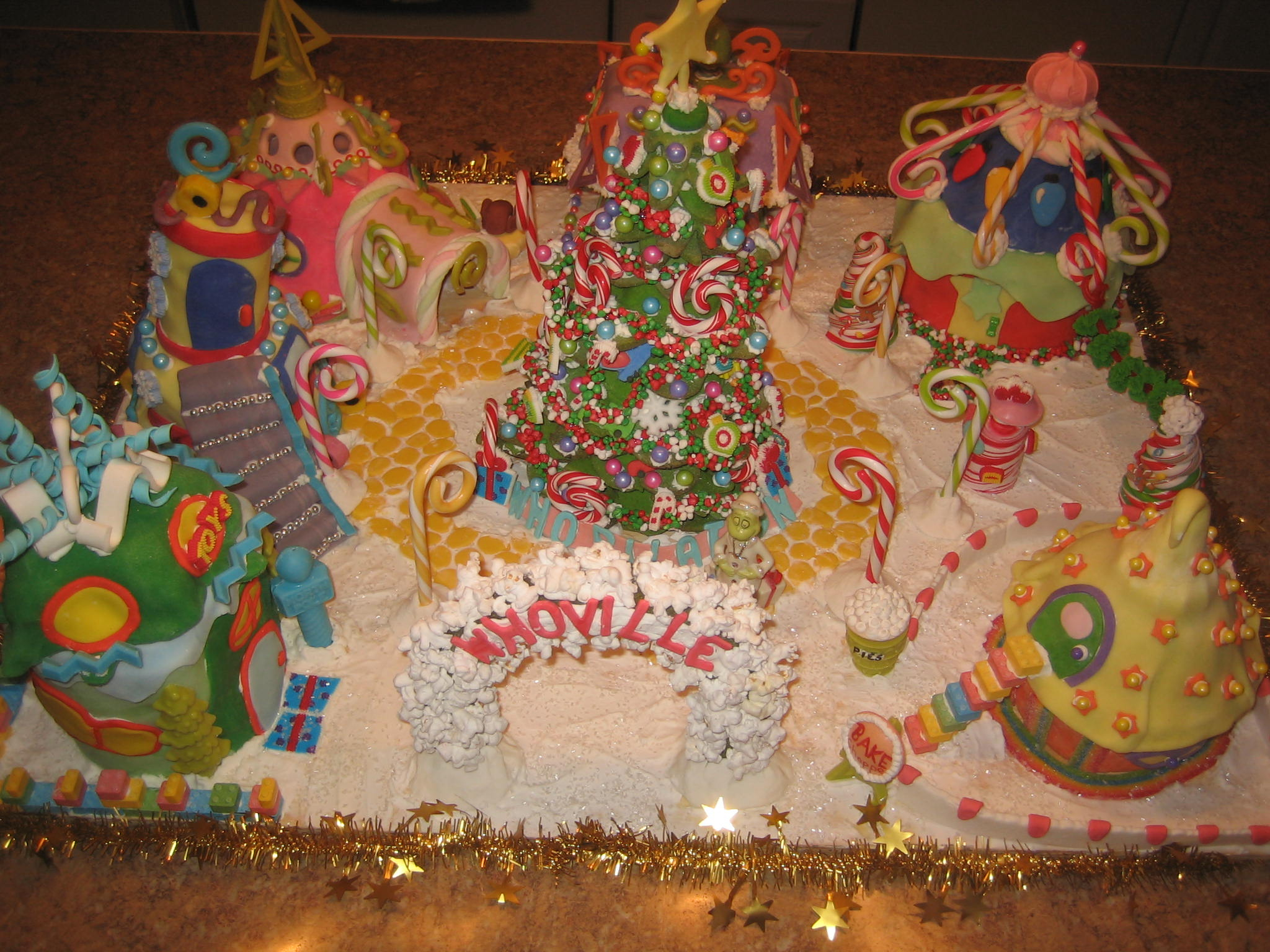 Gingerbread &amp;#039;Whoville&amp;#039;Charlotte Brainard Biercevicz for Whoville Gingerbread House Template