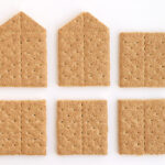 Graham Cracker Gingerbread Houses {The Easy Way!}   It'S Always Autumn Inside Pattern Graham Cracker Gingerbread House Template