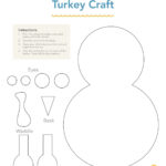 Handprint Turkey Craft   New Horizon Academy With Regard To Free Turkey Template Cut Out