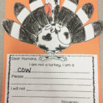 Happy Days In First Grade: A New Name & A Turkey Freebie! Pertaining To I Am Not A Turkey Writing Template