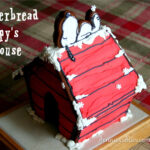 Happy New Year With A Gingerbread Snoopy'S Doghouse | Denna'S Ideas Regarding Gingerbread Dog House Template