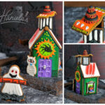 Haunted Gingerbread House For Halloween   Haniela'S: Recipes And With Regard To Nightmare Before Christmas Gingerbread House Template