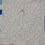 Heart Feather Guides Pertaining To Feather Wreath Longarm Quilting Template