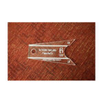 Heritage Feather Cutting Template   Natural | Merlin Archery Intended For Feather Template Archery