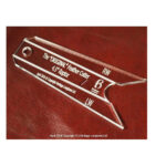 Heritage Feather Cutting Template   Raptor | Merlin Archery Regarding Feather Fletching Template