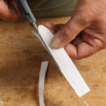 High Flying Feather Veneer   Finewoodworking Inside Router Feather Shape Template