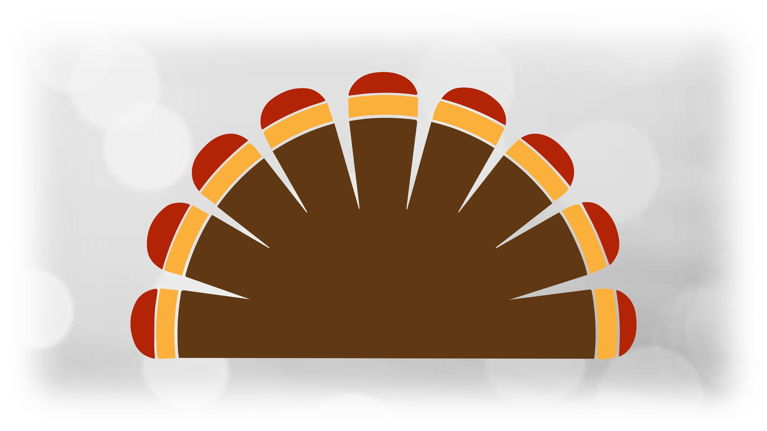 Holiday Clipart: Simple And Fun Turkey Tail To Personalize For intended for Turkey Tail Template