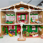 Home Alone' Epic Gingerbread Dollhouse   Jennifer Kalynuik Inside Home Alone Gingerbread House Template